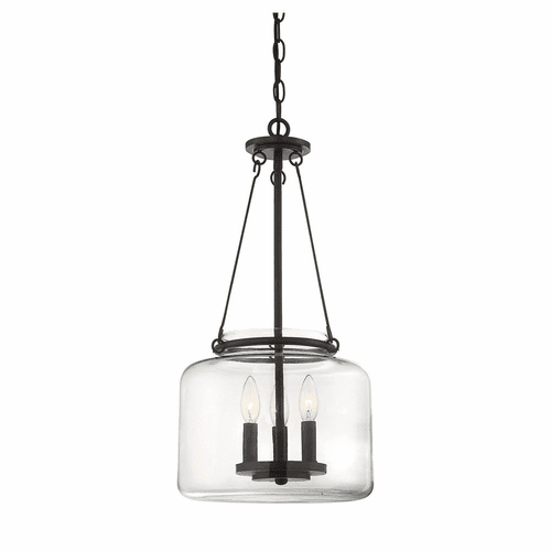 Savoy House Akron 3-LT Pendant - English Bronze - 7-9006-3-13