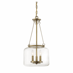 Savoy House Akron 3-LT Pendant - Warm Brass - 7-9006-3-322