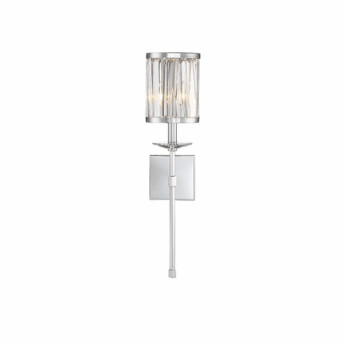 Savoy House Ashbourne 1-LT Wall Sconce - Polished Chrome - 9-400-1-11