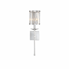 Savoy House Ashbourne 1-LT Wall Sconce - Polished Chrome - 9-400-1-11