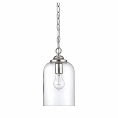 Savoy House Bally 1-LT Polished Nickel Pendant - 7-700-1-109 Savoy House Bally 1-LT Polished Nickel Pendant - 7-700-1-109