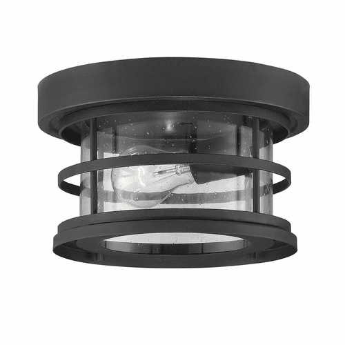 Savoy House Barrett 10" Outdoor Ceiling-LT - Black - 5-369-10-BK