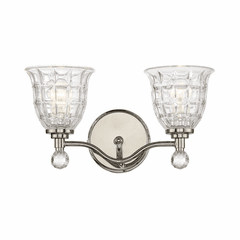 Savoy House Birone 2-LT Bath Bar - Polished Nickel - 8-880-2-109