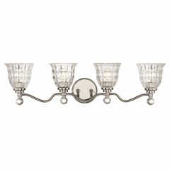 Savoy House Birone 4-LT Bath Bar - Polished Nickel - 8-880-4-109