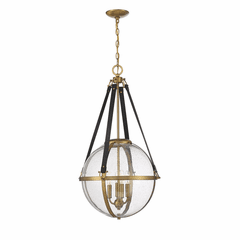 Savoy House Bozeman 4-Light Pendant - Brass - 7-1836-4-322