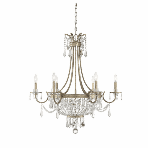 Savoy House Claiborne 6-LT Chandelier - Avalite - 1-3060-6-60