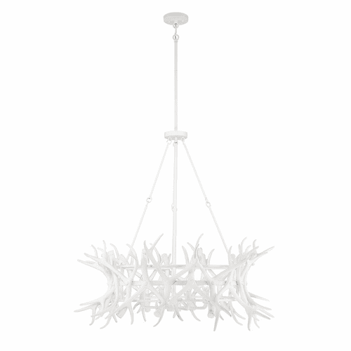 Savoy House Daniels 8-Light Chandelier - Matte White - 1-1760-8-80
