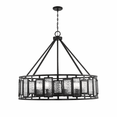Savoy House Deandre 10-Light Chandelier - Matte Black - 1-1943-10-89
