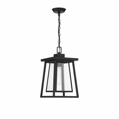 Savoy House Denver 1-Light Outdoor Hanging Lantern - Matte Black - 5-2025-BK Savoy House Denver 1-Light Outdoor Hanging Lantern - Matte Black - 5-2025-BK