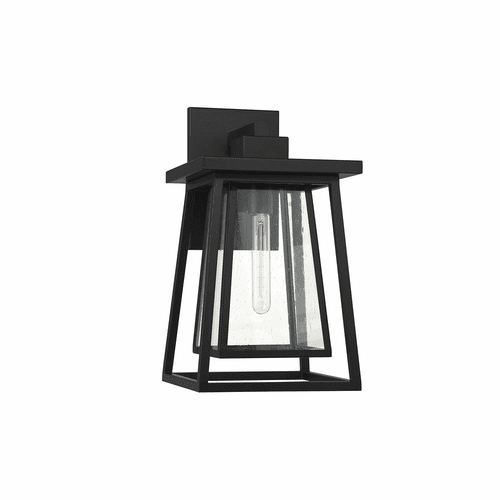 Savoy House Denver 1-Light Outdoor Wall Lantern - Matte Black - 5-2022-BK