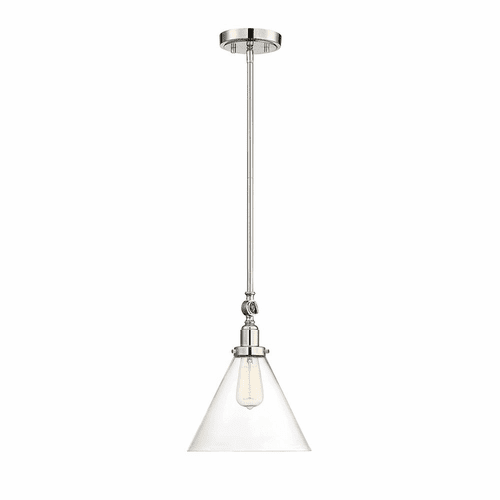 Savoy House Drake 1-LT Pendant - Polished Nickel - 7-9132-1-109