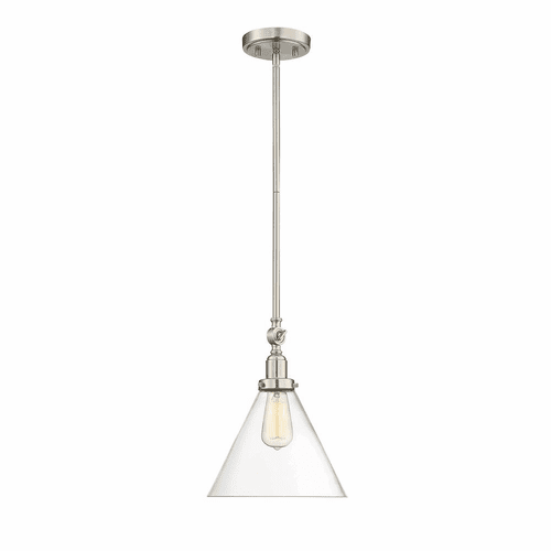 Savoy House Drake 1-LT Pendant - Satin Nickel - 7-9132-1-SN