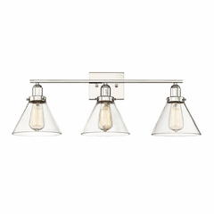 Savoy House Drake 3-LT Bath Bar - Polished Nickel - 8-9130-3-109