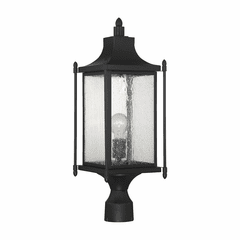 Savoy House Dunnmore Post Lantern - Black  - 5-3454-BK