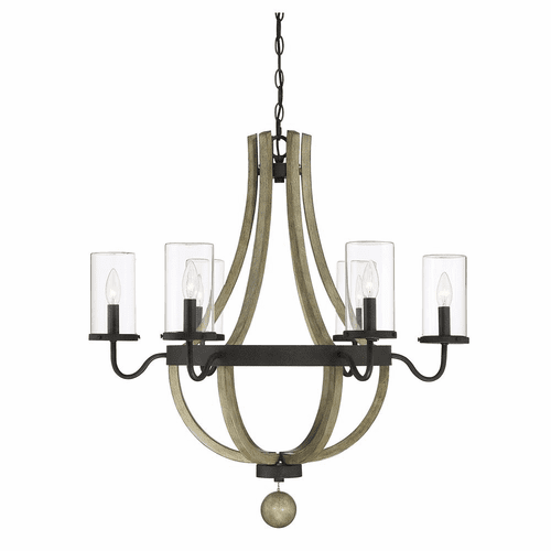 Savoy House Eden 6-LT Outdoor Chandelier - Weathervane - 1-2100-6-70