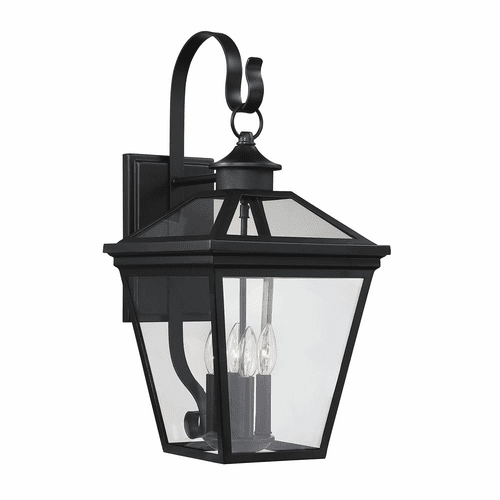Savoy House Ellijay 12" Steel Wall Lantern - Black - 5-142-BK