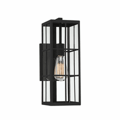 Savoy House Ericson 1-Light Outdoor Wall Lantern - Matte Black - 5-1989-BK