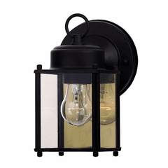 Savoy House Exterior Collections Wall Mount Lantern - Black - 07047-BLK