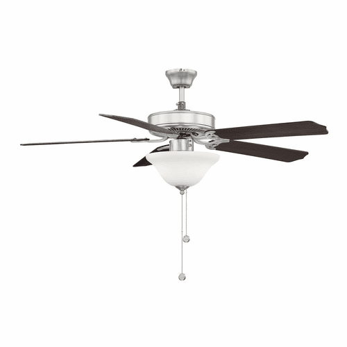 Savoy House First Value Ceiling Fan - Satin Nickel - 52-ECM-5RV-SN