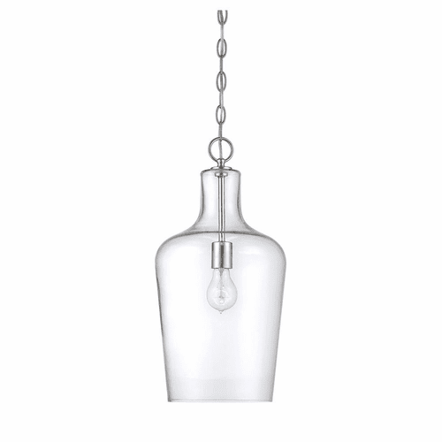 Savoy House Franklin 1-LT Pendant - Polished Nickel - 7-702-1-109