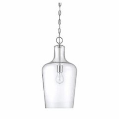 Savoy House Franklin 1-LT Pendant - Polished Nickel - 7-702-1-109 Savoy House Franklin 1-LT Pendant - Polished Nickel - 7-702-1-109