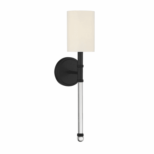 Savoy House Fremont 1-Light Wall Sconce - Matte Black - 9-101-1-89