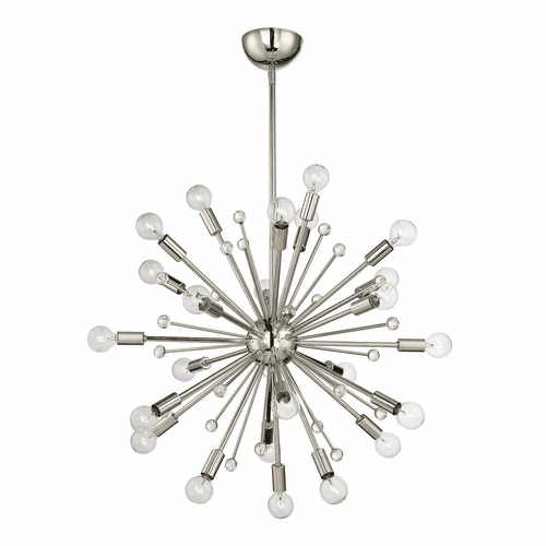 Savoy House Galea 24-LT Chandelier - Polished Nickel - 7-6099-24-109