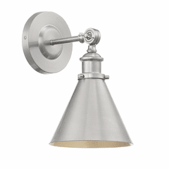 Savoy House Glenn 1-LT Satin Nickel Wall Sconce - 9-0901-1-SN