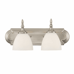 Savoy House Herndon 2-LT Bath Bar - Satin Nickel - 8-1007-2-SN Savoy House Herndon 2-LT Bath Bar - Satin Nickel - 8-1007-2-SN