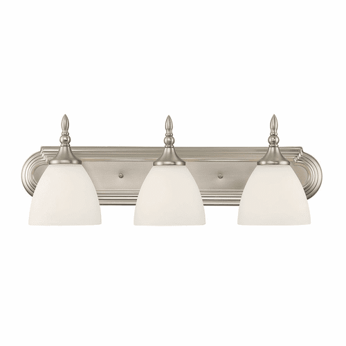 Savoy House Herndon 3-LT Bath Bar - Satin Nickel - 8-1007-3-SN