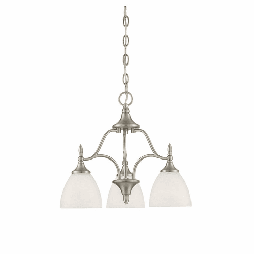 Savoy House Herndon 3-LT Chandelier - Satin Nickel - 1-1000-3-SN