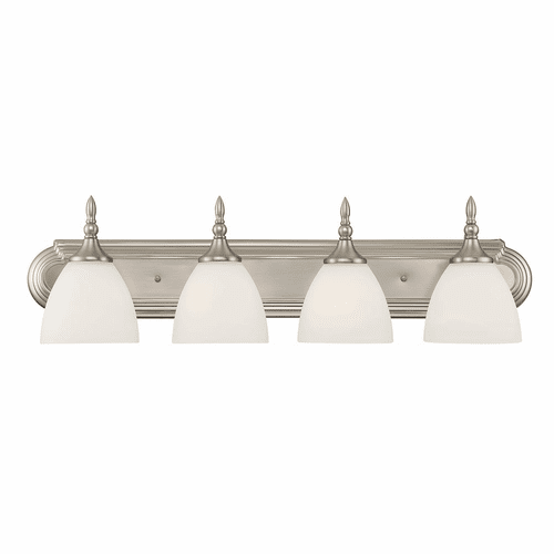 Savoy House Herndon 4-LT Bath Bar - Satin Nickel - 8-1007-4-SN