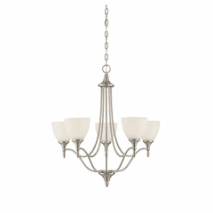 Savoy House Herndon 5-LT Chandelier - Satin Nickel - 1-1001-5-SN