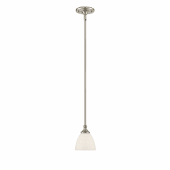 Savoy House Herndon Mini Pendant - Satin Nickel - 7-1010-1-SN