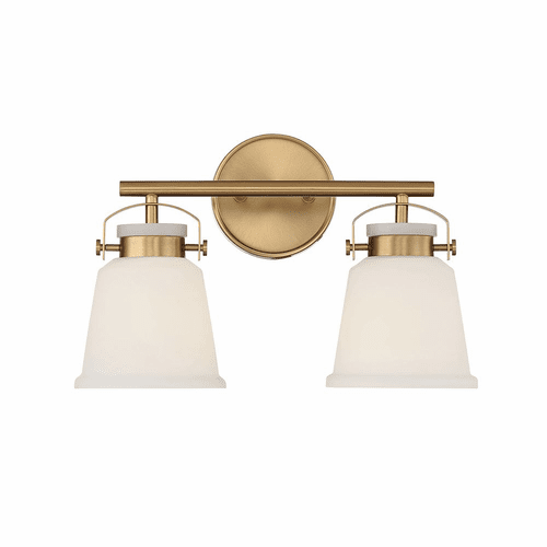 Savoy House Kaden 2-Light Bathroom Vanity Light - Brass - 8-1627-2-322