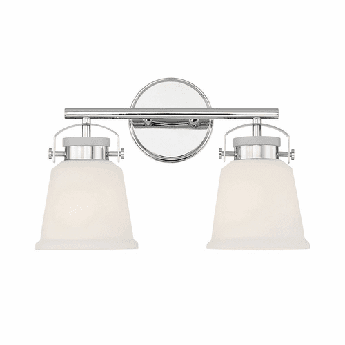 Savoy House Kaden 2-Light Bathroom Vanity Light - Polished Chrome - 8-1627-2-11