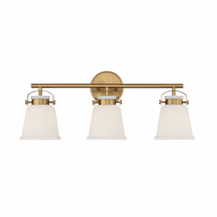 Savoy House Kaden 3-Light Bathroom Vanity Light - Brass - 8-1627-3-322