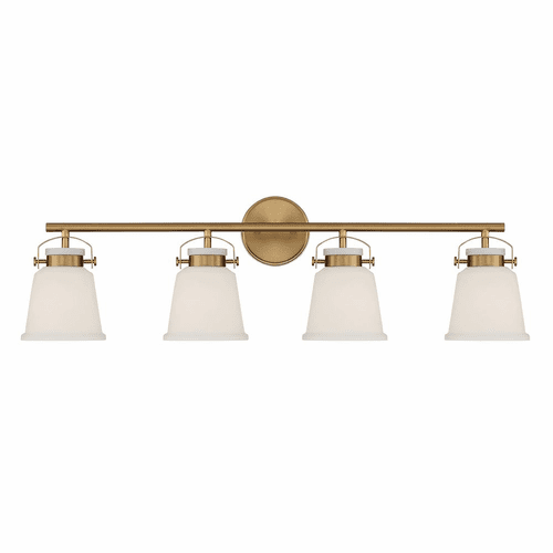 Savoy House Kaden 4-Light Bathroom Vanity Light - Brass - 8-1627-4-322