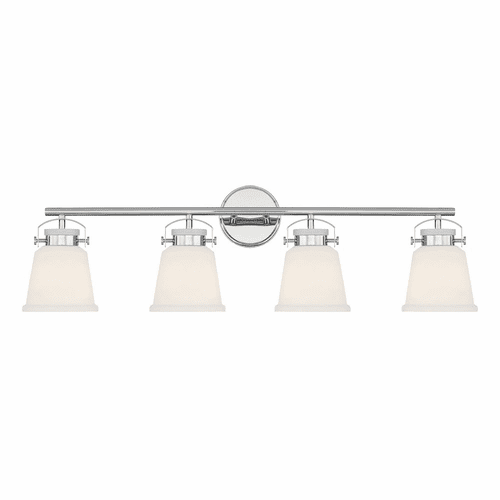 Savoy House Kaden 4-Light Bathroom Vanity Light - Polished Chrome - 8-1627-4-11