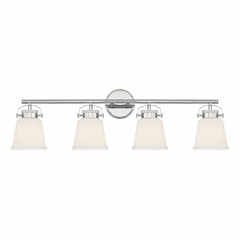 Savoy House Kaden 4-Light Bathroom Vanity Light - Polished Chrome - 8-1627-4-11