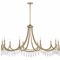 Savoy House Kameron 10-Light Chandelier - Brass - 1-1805-10-322 Savoy House Kameron 10-Light Chandelier - Brass - 1-1805-10-322