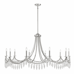 Savoy House Kameron 10-Light Chandelier - Polished Nickel - 1-1805-10-109