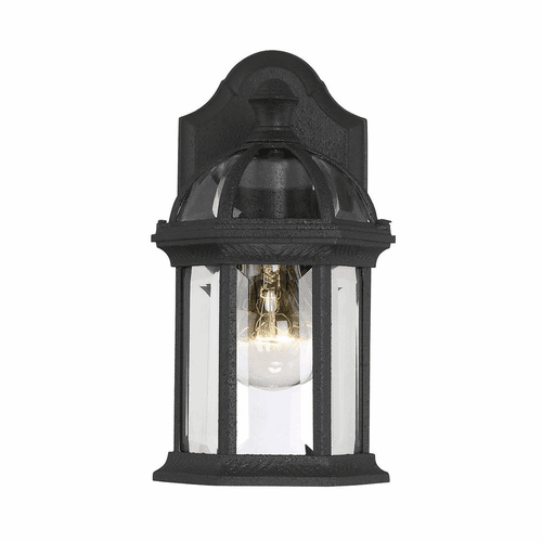 Savoy House Kensington Wall Mount Lantern - Textured Black - 5-0629-BK