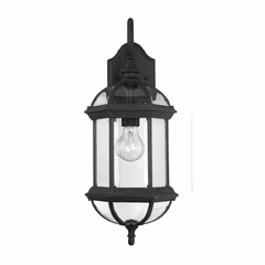 Savoy House Kensington Wall Mount Lantern - Textured Black - 5-0630-BK