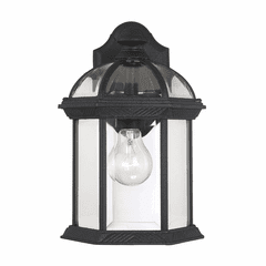 Savoy House Kensington Wall Mount Lantern - Textured Black - 5-0634-BK