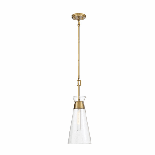 Savoy House Lakewood 1-Light Pendant - Brass - 7-1831-1-322