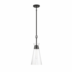 Savoy House Lakewood 1-Light Pendant - Matte Black - 7-1831-1-89 Savoy House Lakewood 1-Light Pendant - Matte Black - 7-1831-1-89