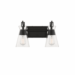 Savoy House Lakewood 2-Light Bathroom Vanity Light - Matte Black - 8-1830-2-BK Savoy House Lakewood 2-Light Bathroom Vanity Light - Matte Black - 8-1830-2-BK