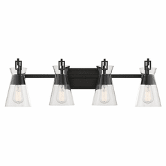 Savoy House Lakewood 4-Light Bathroom Vanity Light - Matte Black - 8-1830-4-BK Savoy House Lakewood 4-Light Bathroom Vanity Light - Matte Black - 8-1830-4-BK