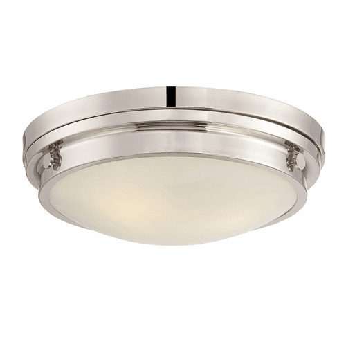 Savoy House Lucerne Flush Mount - Polished Nickel - 6-3350-16-109